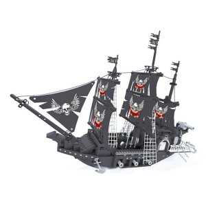Klocki statek  PIRACKI wielki zestaw z figurkami  720szt