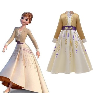 Sukienka Przebranie Księżniczka Królowa Śniegu  r.100-150  