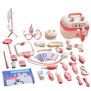 Zestaw zabawka mały lekarz stetoskop 