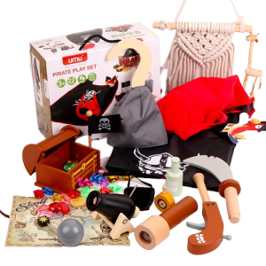 Zestaw ubranek zabawek przebieranka strażak lekarz policjant