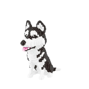 Klocki 3d  mini Pies 1900 elementów