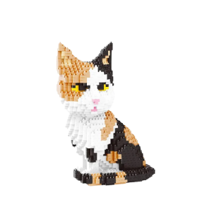 Klocki 3d mini Kot 1300 elementów