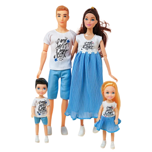 Zestaw lalek rodzina