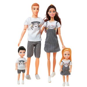 Zestaw lalek rodzina