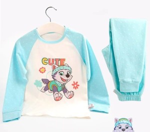 Piżamka dziecięca psi patrol rozmiar 100 - 140 