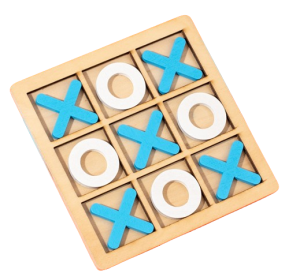 Mini gra KÓŁKO i KRZYŻYK zabawka edukacyjna dla dzieci montessori