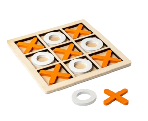 Mini gra KÓŁKO i KRZYŻYK zabawka edukacyjna dla dzieci montessori