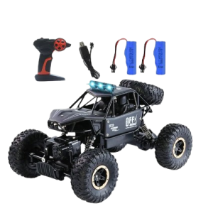 Samochód zdalnie sterowany zabawka 4WD RC offroad + 2 AKUMULATORY