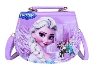 Torebka dla dziewczynki księżniczka Elsa fioletowa
