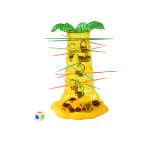 Zabawka dla dzieci gra zręcznościowa skaczące małpki 