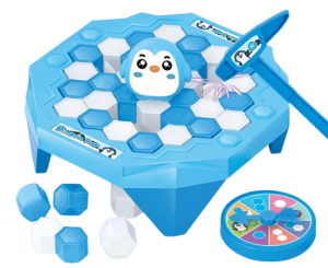Zabawka dla dzieci gra edukacyjna Pingwin na lodzie 
