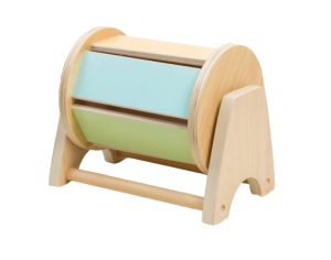 Zabawka edukacyjna dla dzieci Montessori drewniana kołowrotek