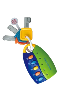 Zabawka edukacyjna dla dzieci zestaw kluczy do zabawy zielone