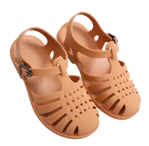 Sandałki dla dzieci na plażę letnie obuwie beżowe