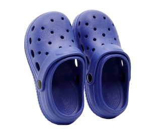 Letnie buty dla dzieci Crocs niebieskie