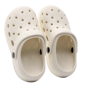 Letnie buty dla dzieci Crocs beżowe