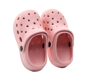 Letnie buty dla dzieci Crocs blado różowe