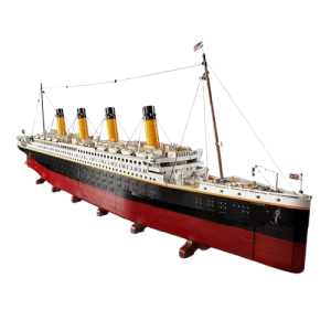 Zestaw klocków Titanic Statek 1:200 Model Kolekcjonerski 9090 elementów