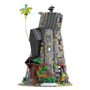 Klocki Dom Luny Lovegood Wieża Xenophiliusa – Zestaw Kolekcjonerski 1207 el.