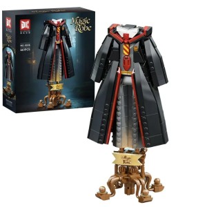 Zestaw klocków Magiczna Szata Czarodzieja – Model Kolekcjonerski na Stojaku – 661 elementów
