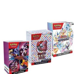 Zestaw kart kolekcjonerskich 3x Booster Box inspirowany światem Pokemon