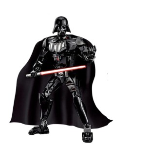 Zestaw klocków Czarny Lord Kosmicznej Sagi inspirowany Vaderem – figurka 28 cm 160 elementów