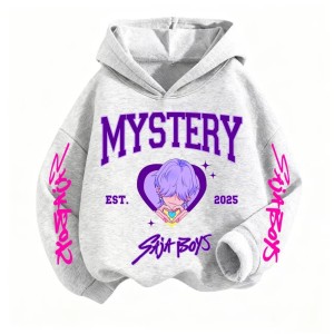 Bluza Mystery Saja Boys – Huntrix Universe – Bluza K-pop Style dla Dzieci i Młodzieży