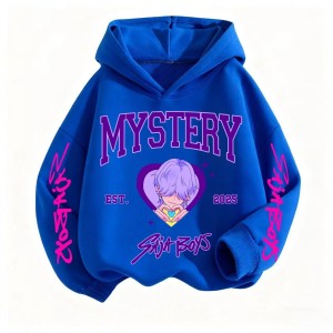 Bluza Mystery Saja Boys – Huntrix Universe – Bluza K-pop Style dla Dzieci i Młodzieży
