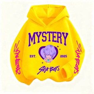 Bluza Mystery Saja Boys – Huntrix Universe – Bluza K-pop Style dla Dzieci i Młodzieży