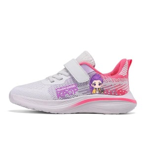 Buty Sportowe Dziecięce Demon Hunters K-POP – Sneakersy na Rzepy, Rozmiary 28-39 