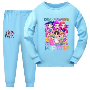 Komplet dresowy dla dzieci K-Pop Demon Hunters – Bluza i spodnie (7-13 lat)