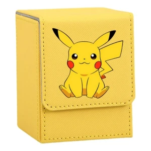 Etui na Karty Pokemon Deck Box Skórzane Pudełko TCG 8x9x11cm