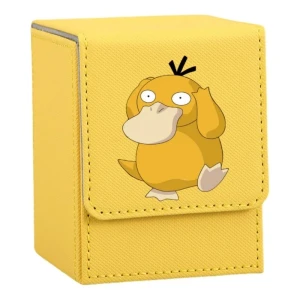 Etui na Karty Pokemon Deck Box Skórzane Pudełko TCG 8x9x11cm