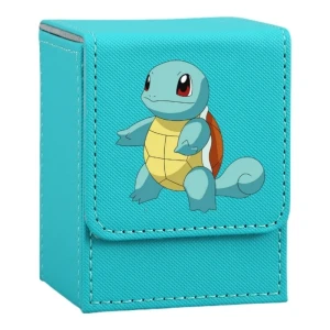 Etui na Karty Pokemon Deck Box Skórzane Pudełko TCG 8x9x11cm