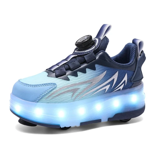 Butorlki niebieskie Led Unisex dla dzieci