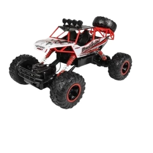 Duży Samochód RC 37 cm – Terenowe Auto Zdalnie Sterowane 4x4 z Oświetleniem LED, Akumulator i Pilot w Zestawie