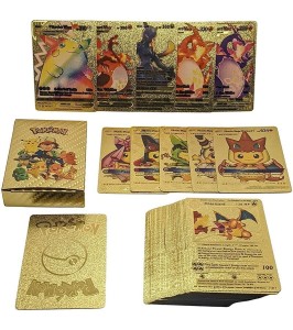 POKEMON Karty ZŁOTE talia 55 szt