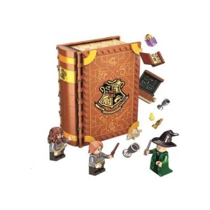 Klocki Harry Potter ksiazka pomarnczowa figurki