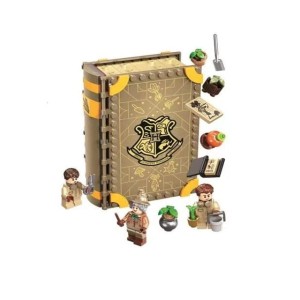 Klocki Harry Potter ksiazka brazowa figurki