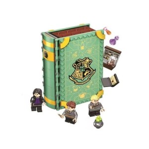 Klocki Harry Potter ksiazka zielona figurki